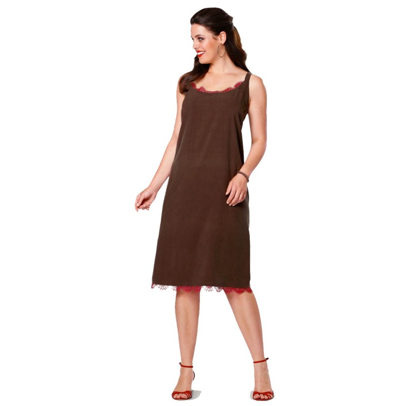 Pattern Dress in linen...