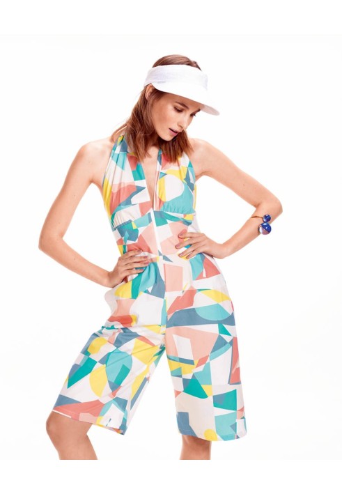 Pattern Knee-length overalls (Burda 6/2015, pattern number 119 A)