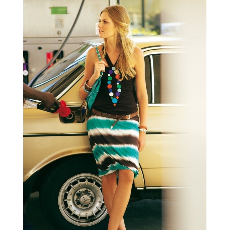 Pattern Balloon skirt made...