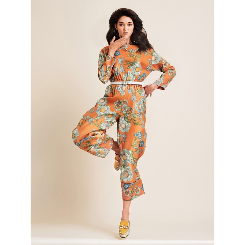 Pattern Jumpsuit with...