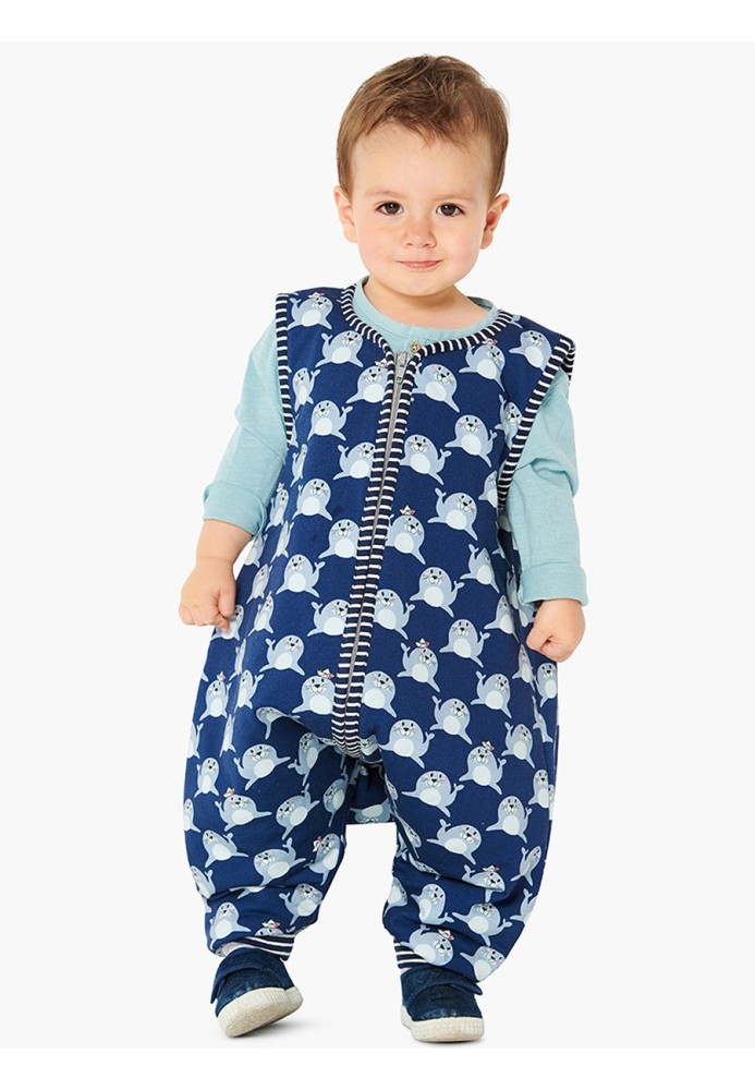 Pattern Knitted overalls with a zipper (Burda 1/2020, pattern number 9298 B)