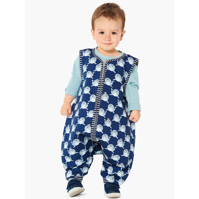 Pattern Knitted overalls...