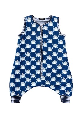 Pattern Knitted overalls with a zipper (Burda 1/2020, pattern number 9298 B)