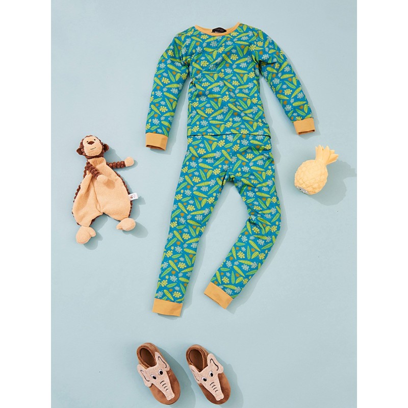 Pattern Knitted pajama...