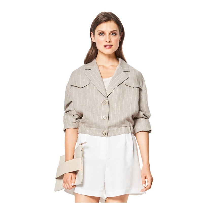 Pattern Short jacket with...