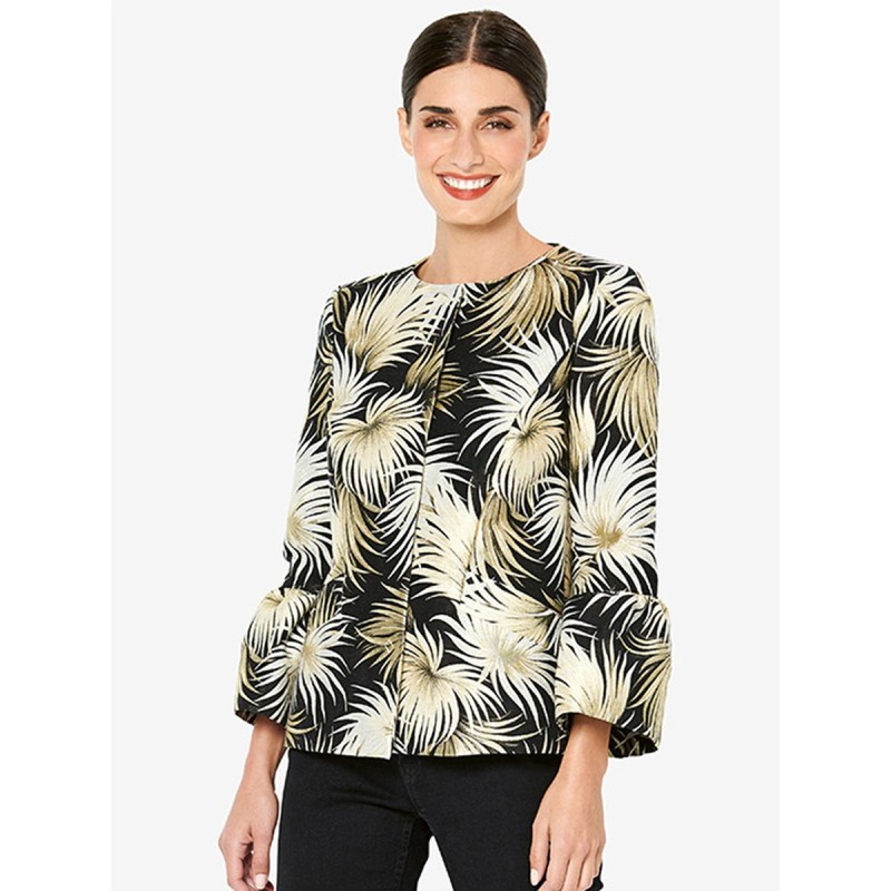 Pattern Straight cut jacket...