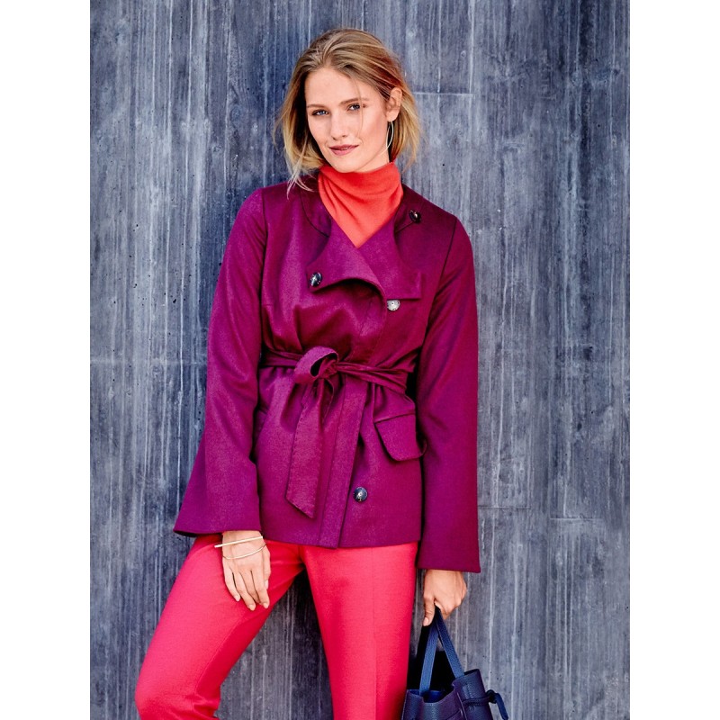 Pattern Slim fit jacket...