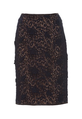 Pattern Lace pencil skirt (Burda 9/2012, pattern number 127)