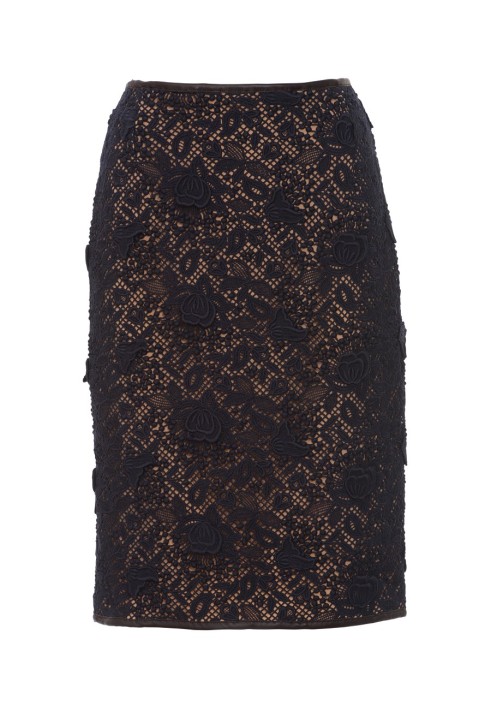 Pattern Lace pencil skirt (Burda 9/2012, pattern number 127)