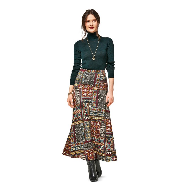 Pattern Knitted skirt on a...