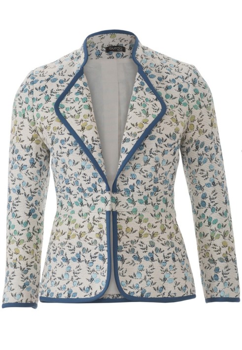 Pattern Cut-off jacket with a fitted cut (Burda 4/2018, pattern number 102)