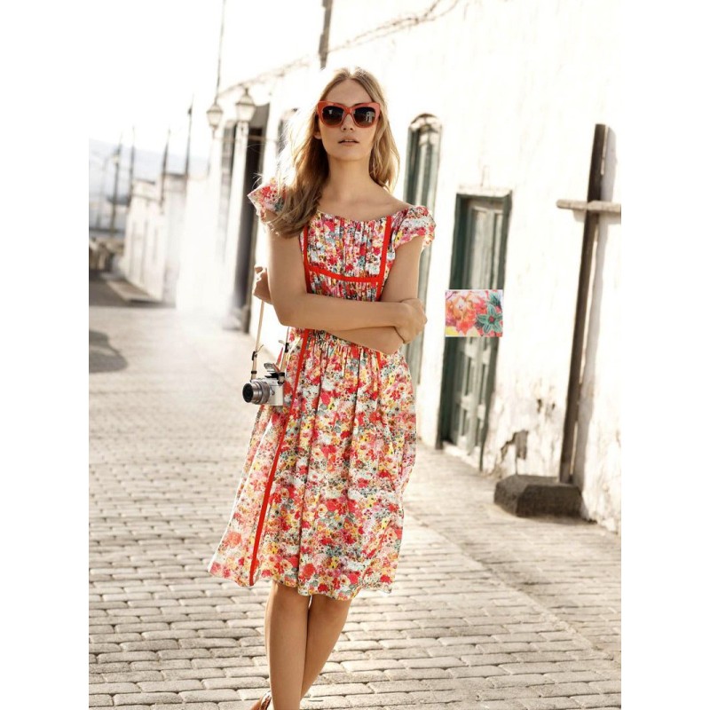 Pattern Dress with...