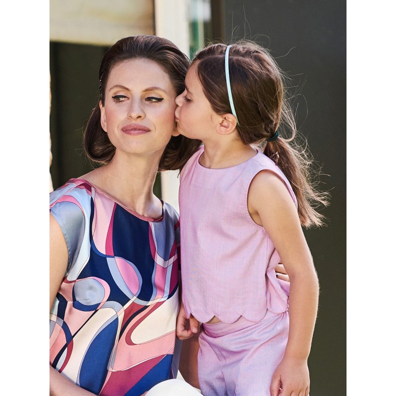 Викрійка Топ з фестонами по...