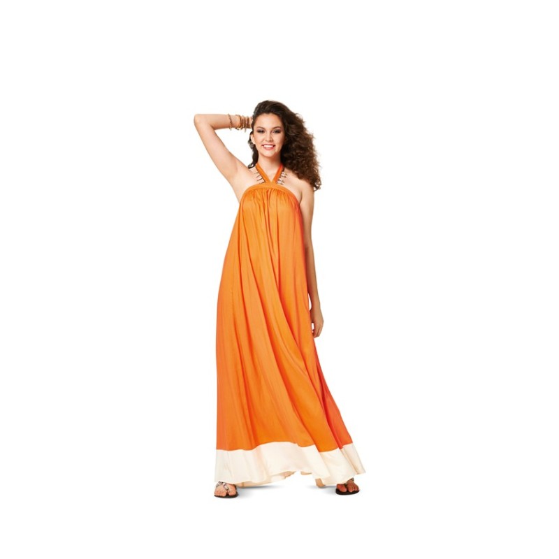 Pattern of maxi sundress...