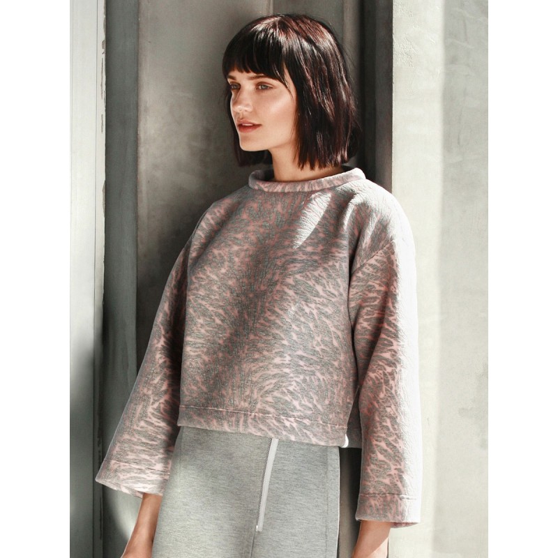 Pattern Pullover with...
