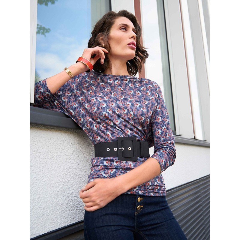 Pattern Pullover with an...