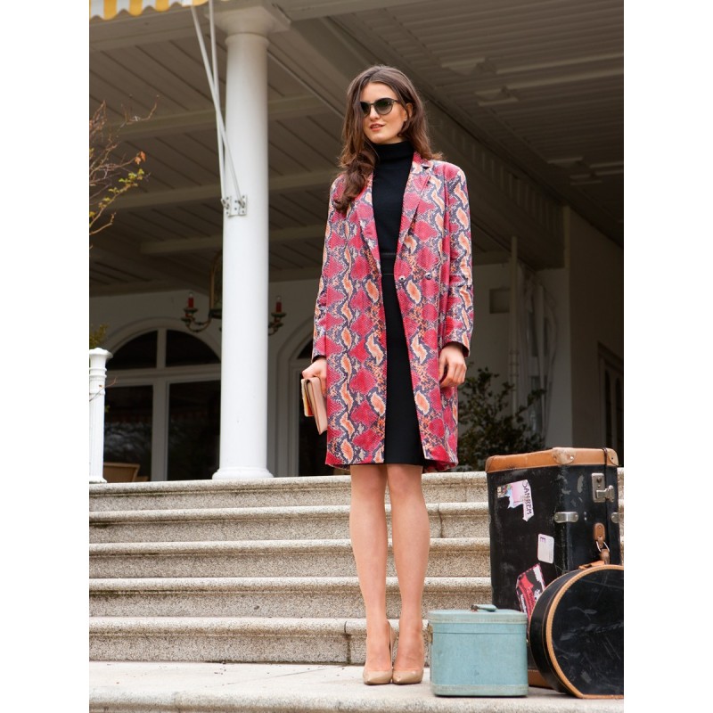 Выкройка Пальто двубортное...