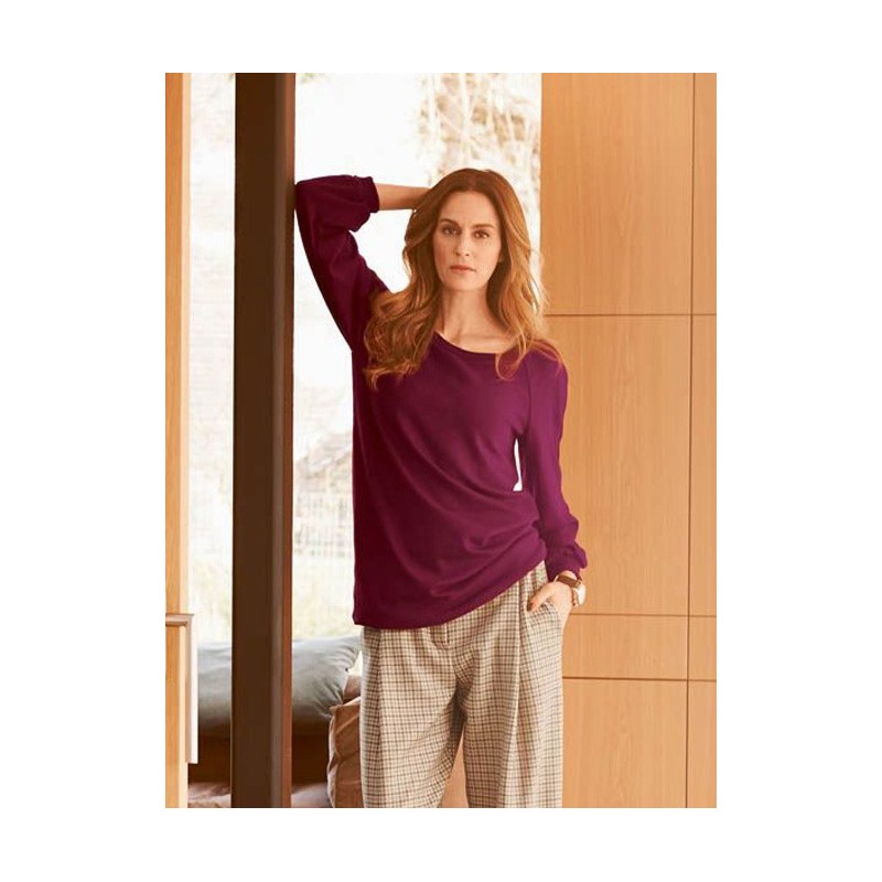 Pattern Pullover with...