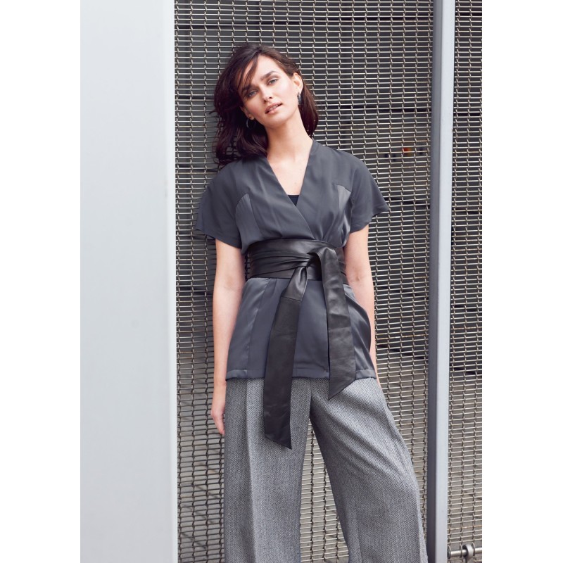 Pattern Blouse and belt...