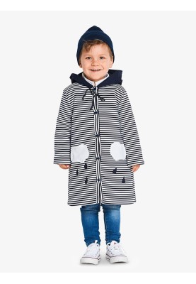 Pattern Coat with hood and stand-up collar (Burda 2/2018, pattern number 9334 B)