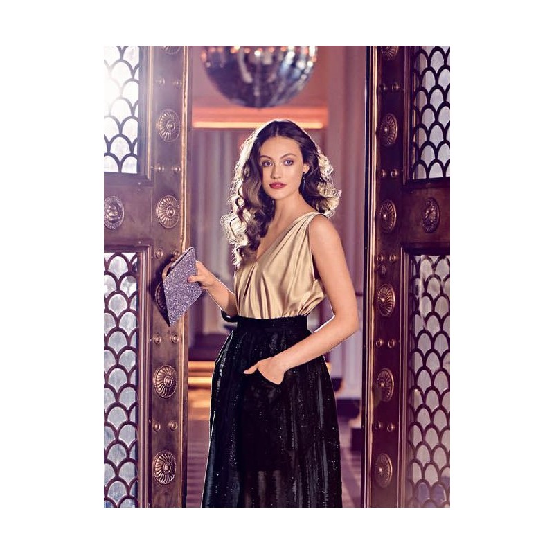 Викрійка Топ з глибоким...