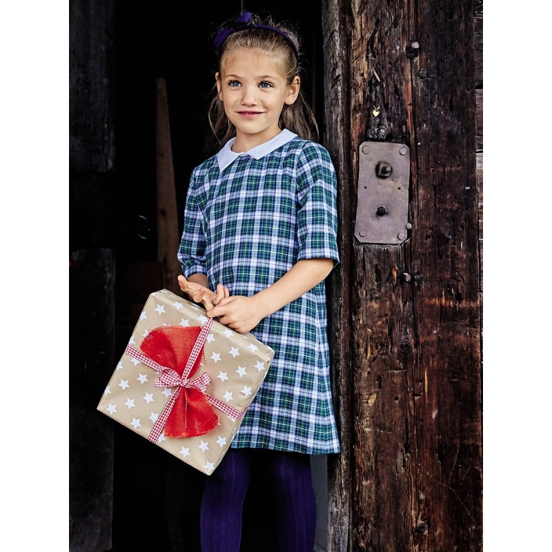 Pattern Flared dress with...