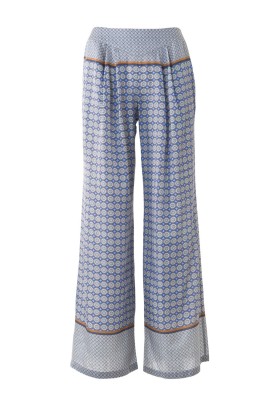 Pattern Extra-wide trousers on a yoke (Burda 4/2016, pattern number 106 C)