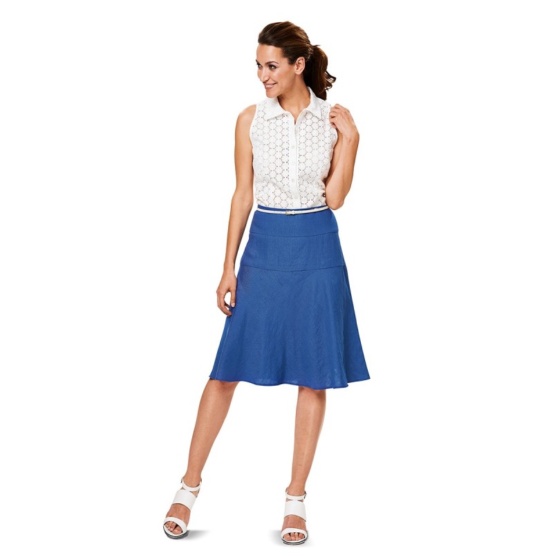 Pattern Midi skirt on a...