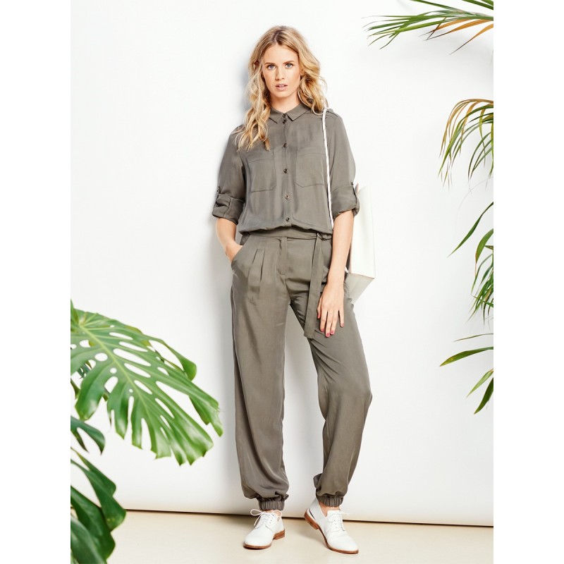 Pattern Overalls with long...