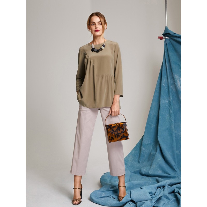 Pattern Blouse with...