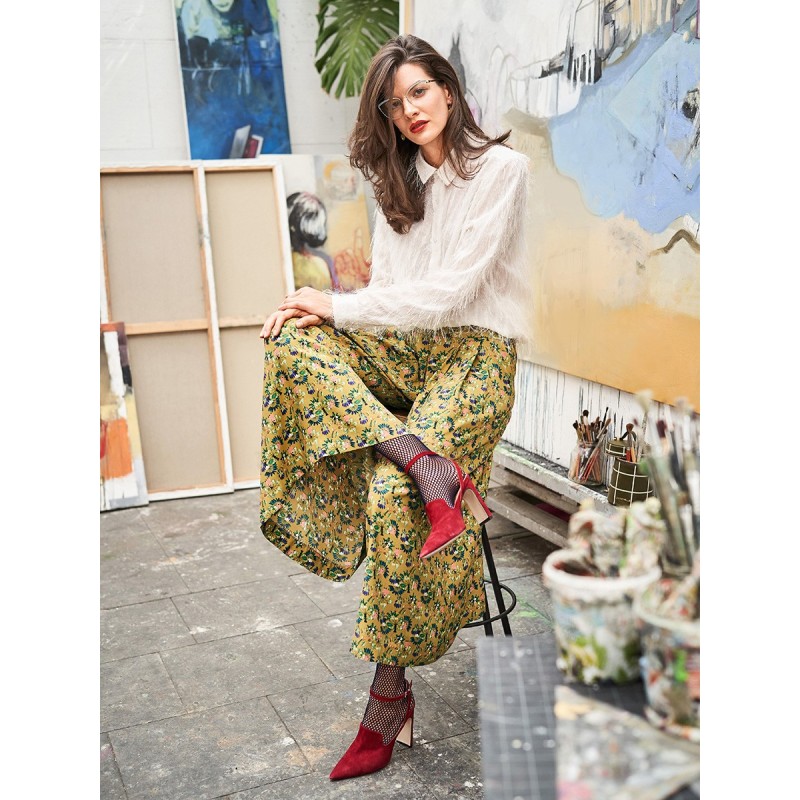 Pattern Skirt-trousers on a...