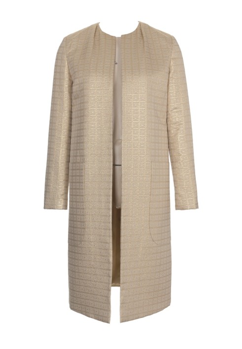 Pattern Coat of straight cut without collar (Burda 2/2012, pattern number 113)