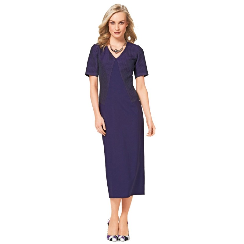 Pattern Sheath dress with...