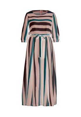 Pattern Long dress with cutouts on the sleeves (Burda 1/2018, pattern number 6449 A)