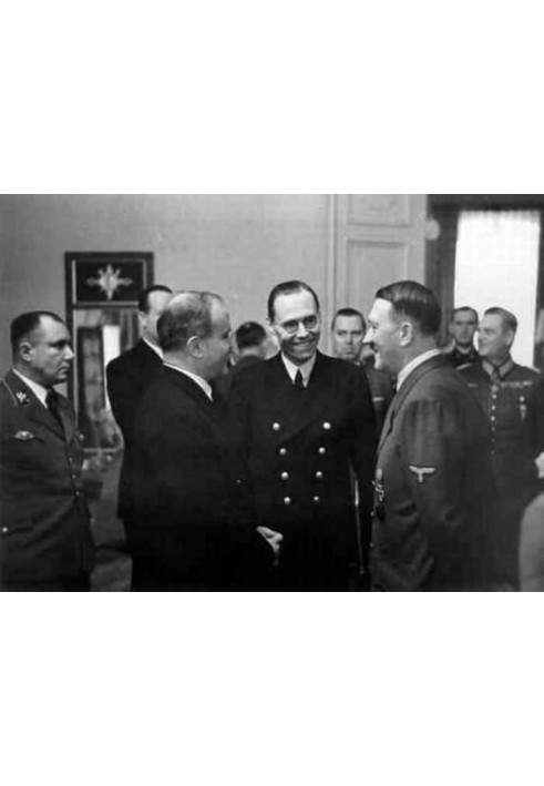 Berlin negotiations between Molotov and Hitler