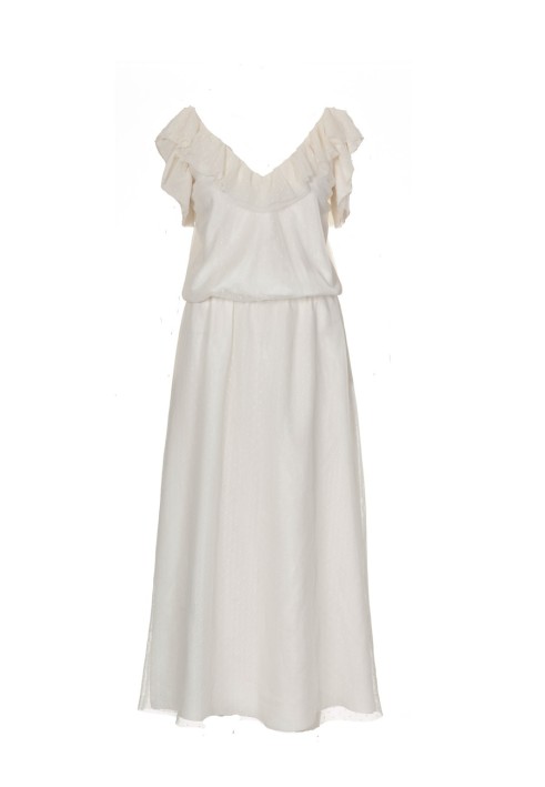 Pattern Wedding dress with spaghetti straps (Burda 3/2012, pattern number 103)