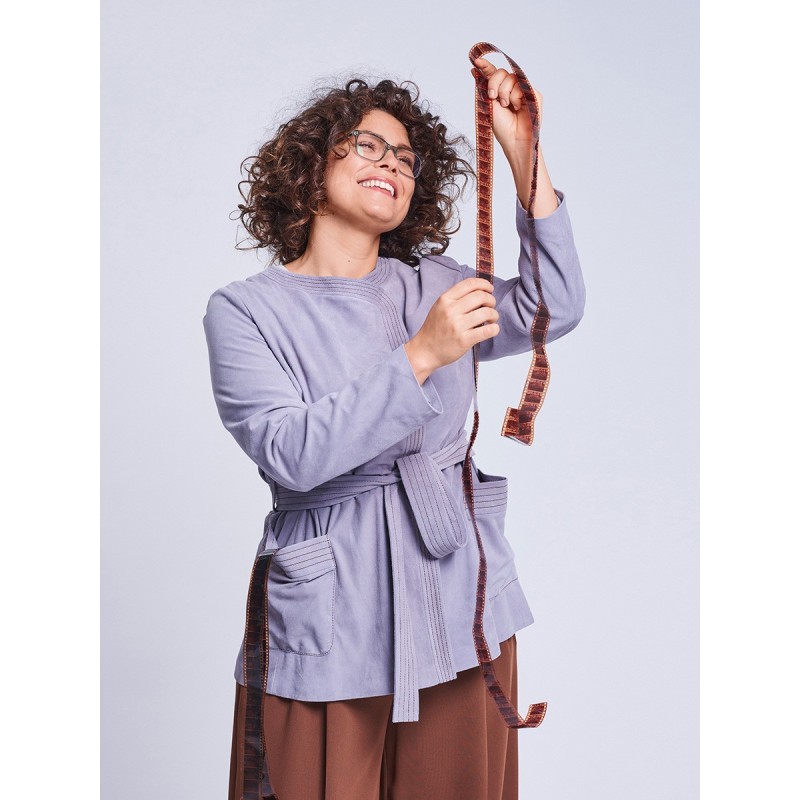 Викрійка Жакет замшевий...