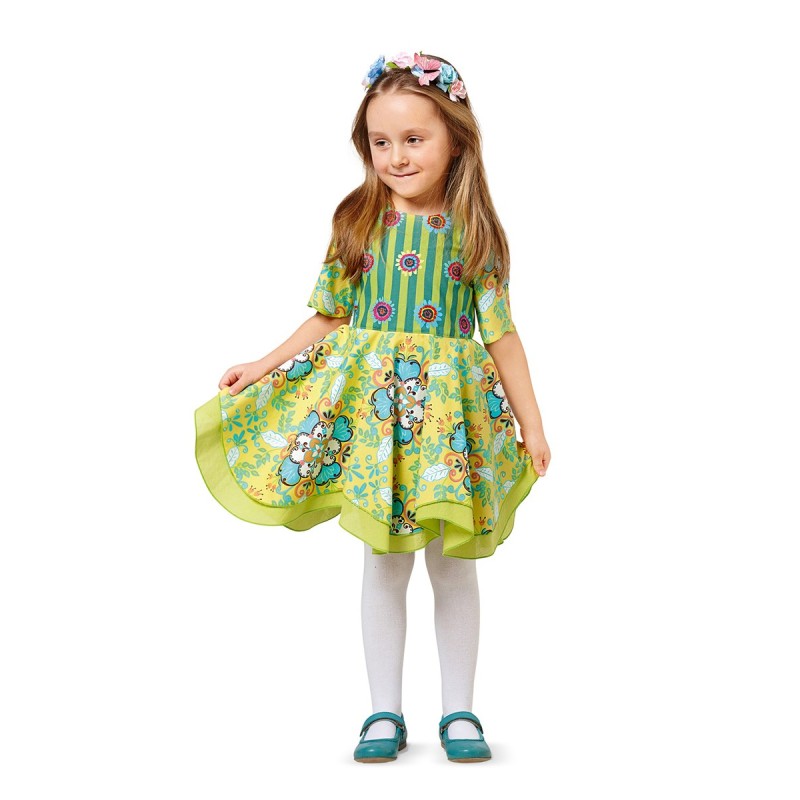 Pattern Dress cut-off with...