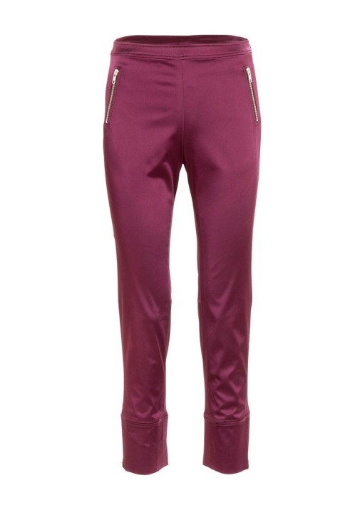 Pattern Narrow-cut satin trousers (Burda 1/2019, pattern number 112 B)