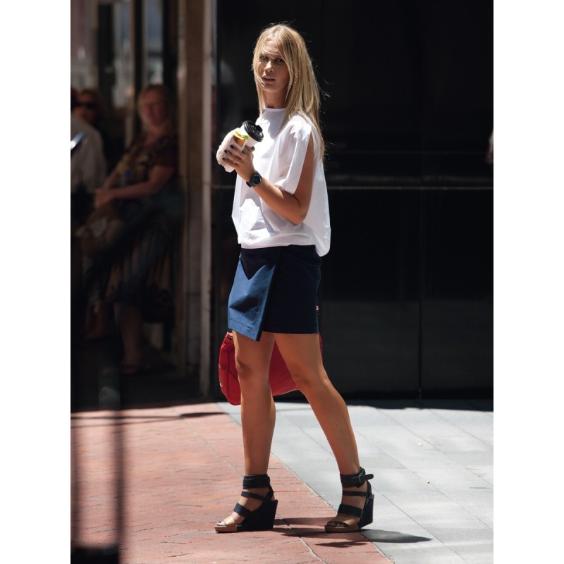 Pattern Short skirt with a...