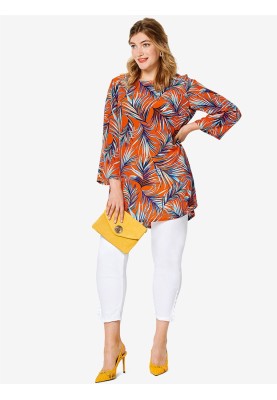 Pattern Straight-cut tunic with pleats on the back (Burda 1/2020, pattern number 6214 A)