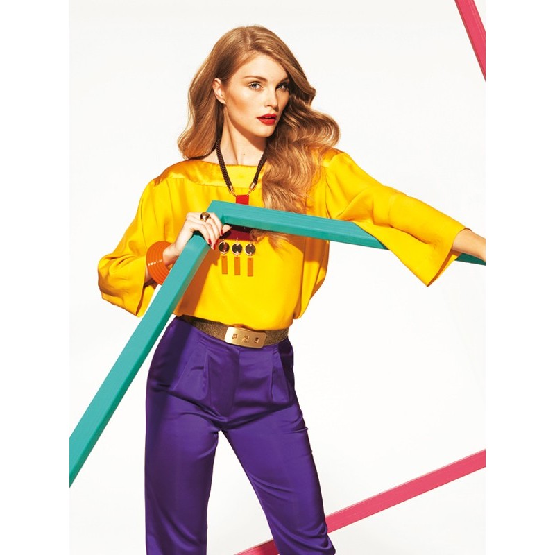 Выкройка Блуза прямого кроя...