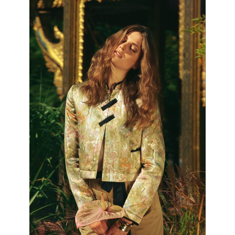 Pattern Jacket short in...