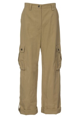 Pattern Straight-cut trousers with patch pockets (Burda 4/2010, pattern number 118)