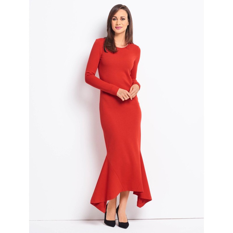 Pattern Knitted maxi dress...