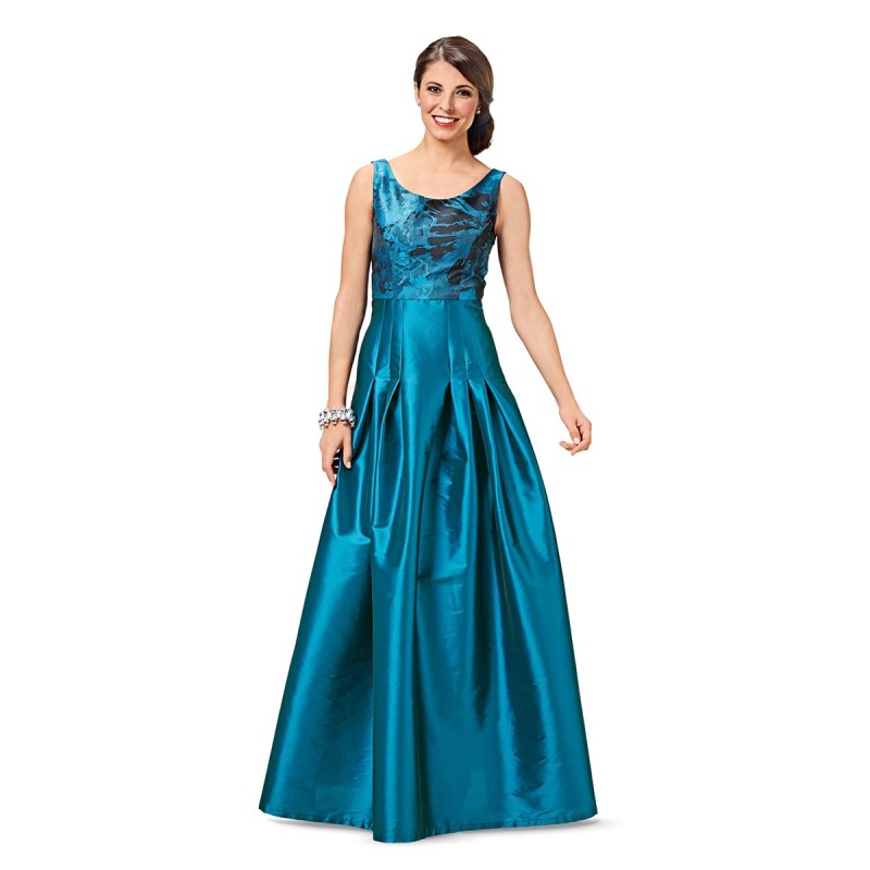 Pattern Maxi dress with...