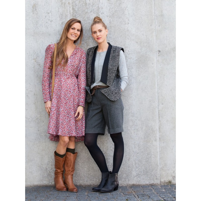 Выкройка Бермуды шерстяные...