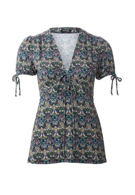 Pattern Empire silhouette knitted tunic (Burda 5/2019, pattern number 121)