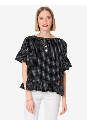 Викрійка Топ oversize з оборками (Burda 2/2019, № викрійки 6280 B)