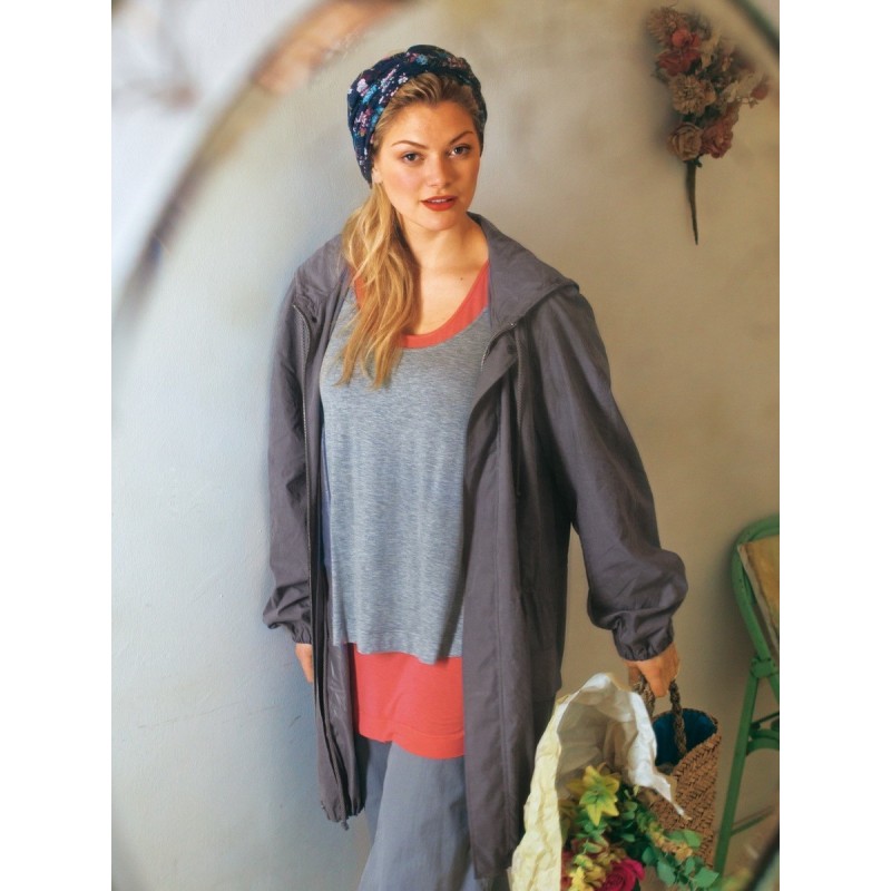 Pattern Parka with a hood...